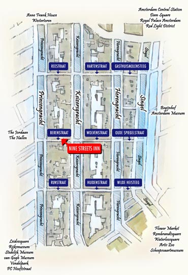 Map van de grachtengordel thumb